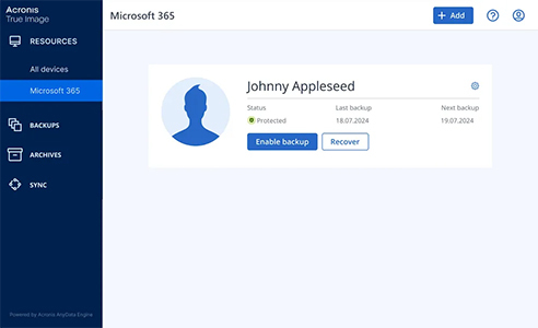 Acronis True Image Advanced Subscription