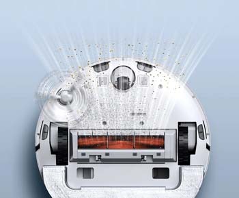 Xiaomi Robot Vacuum X10 лесно събиране на прах