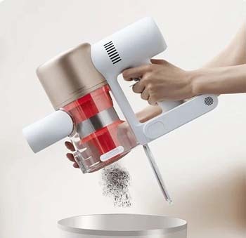 Лесно изпразване на мръсотията с едно докосване