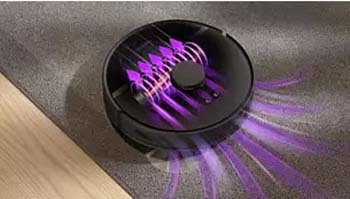 Свръхмощната всмукателна мощност събира големи замърсявания