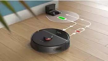 Почиства до 200 минути с едно зареждане на батерията