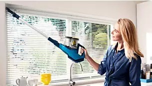 Вграден ръчен блок, накрайник за тесни места и четка