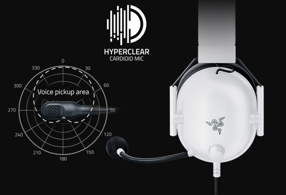 RAZER HYPERCLEAR КАРДИОИДЕН МИКРОФОН