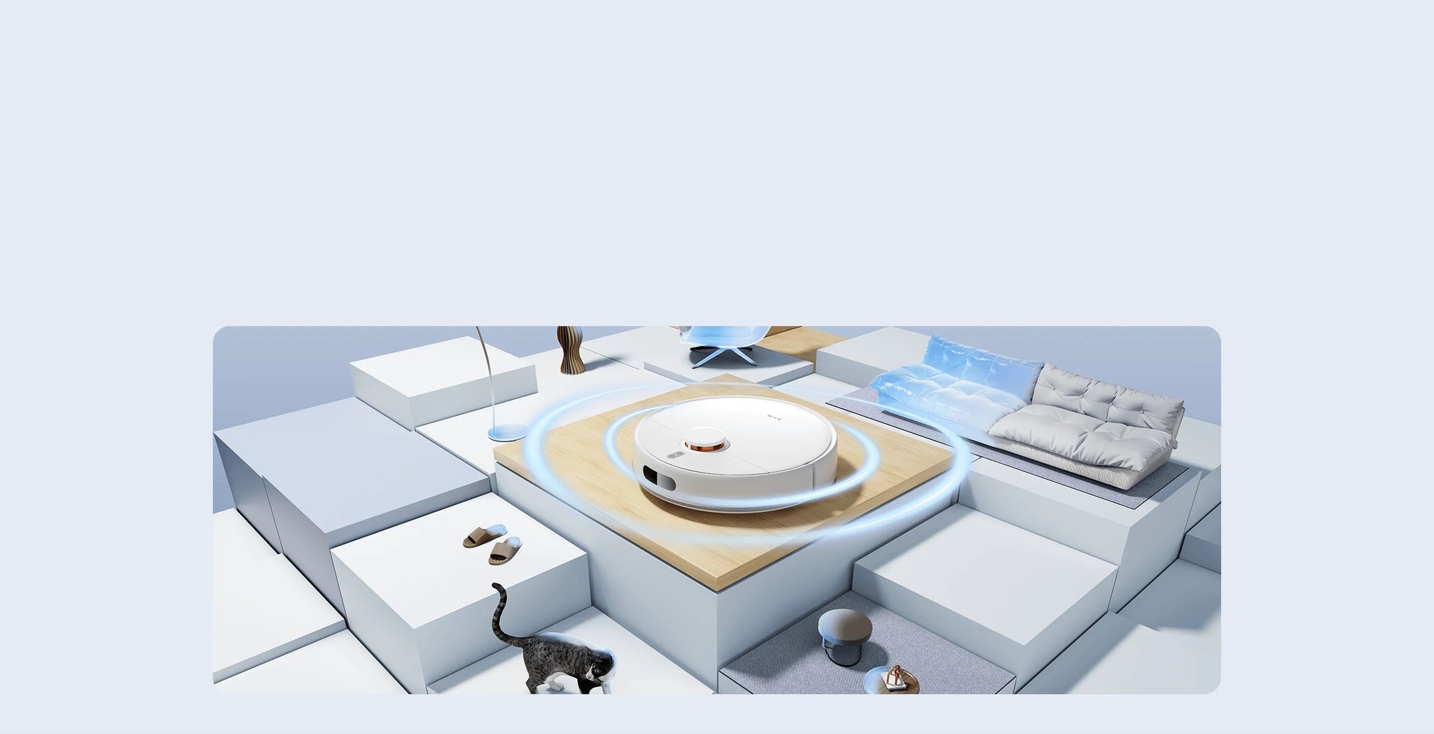 360-градусово сканиране на стаи