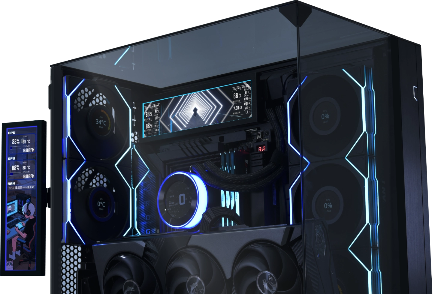 Команден панел Lian Li Universal Screen