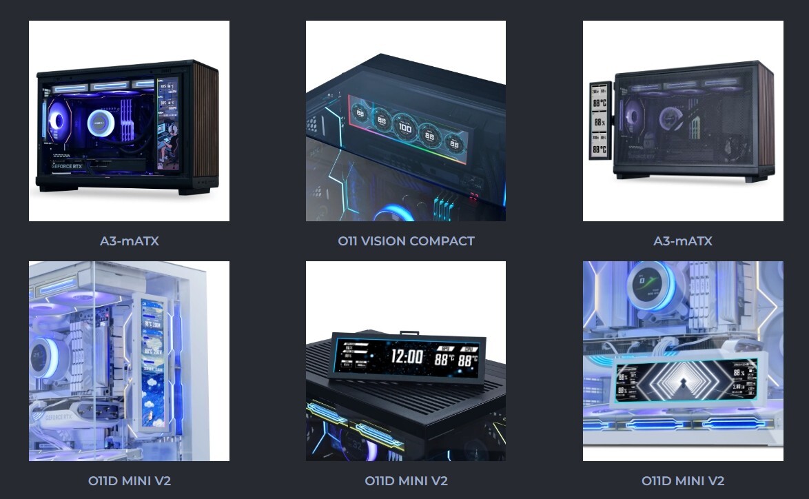 Команден панел Lian Li Universal Screen