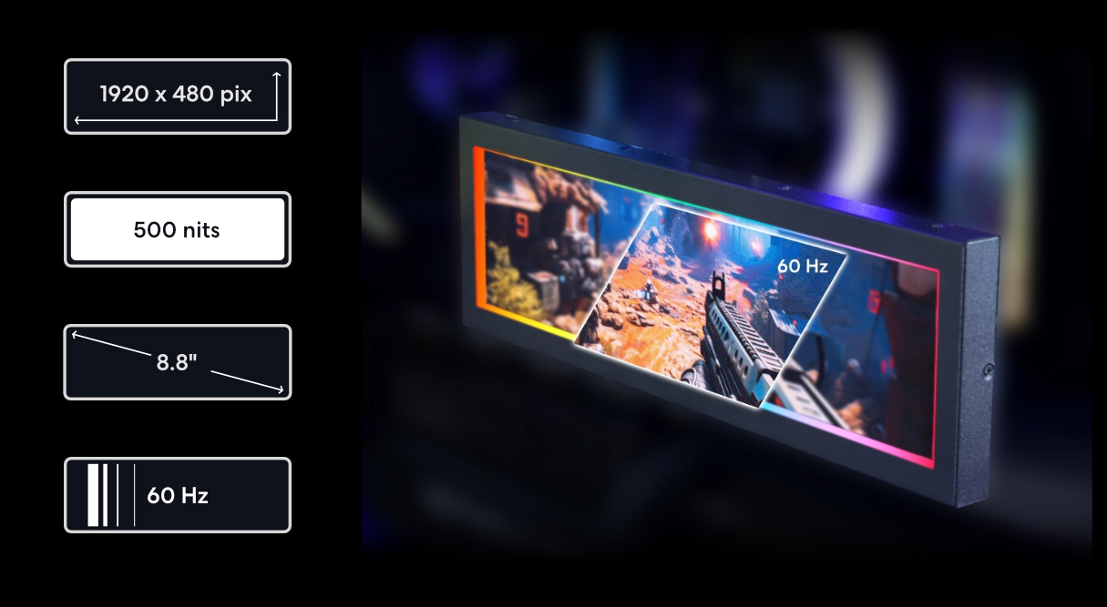 Команден панел Lian Li Universal Screen