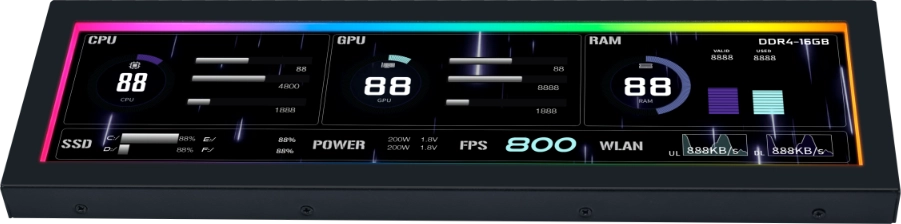 Команден панел Lian Li Universal Screen