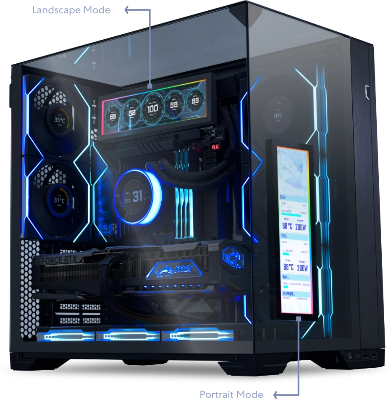 Команден панел Lian Li Universal Screen