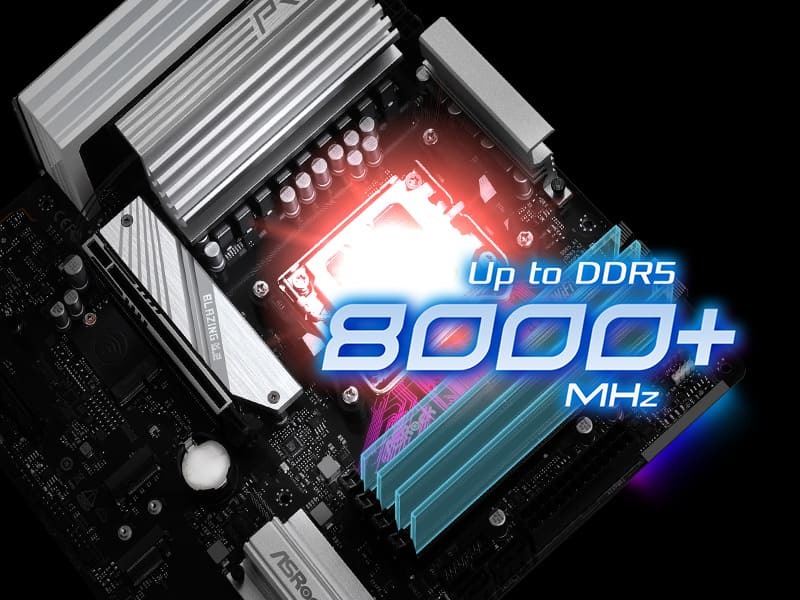 ASRock B850M Pro RS WIFI 6E socket AM5