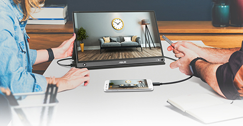 ASUS ZenScreen Go MB16AHP