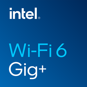 Intel wi-fi 6 Gig+ logo