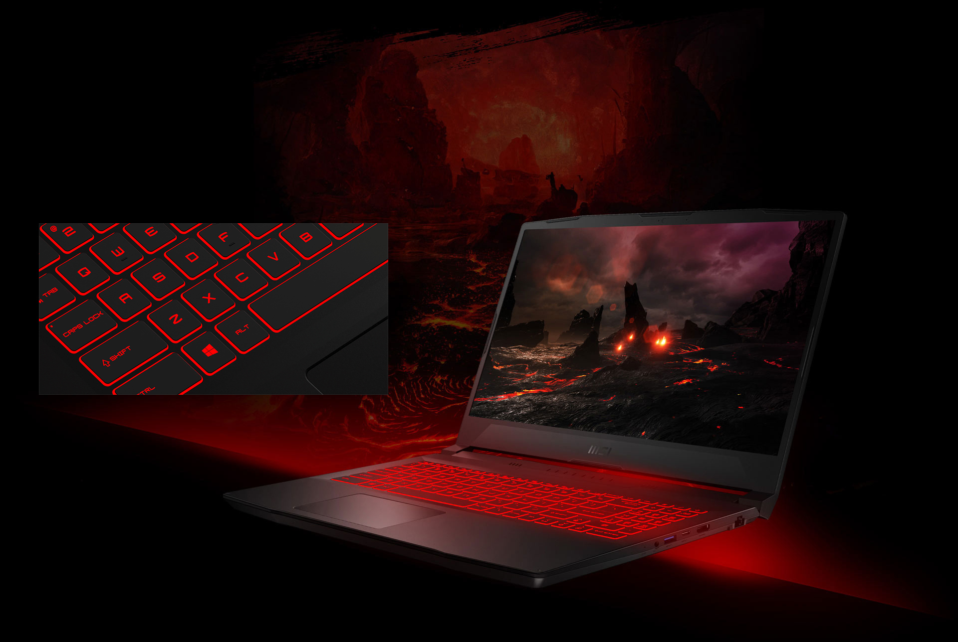 Katana GF66 keyboard                                                