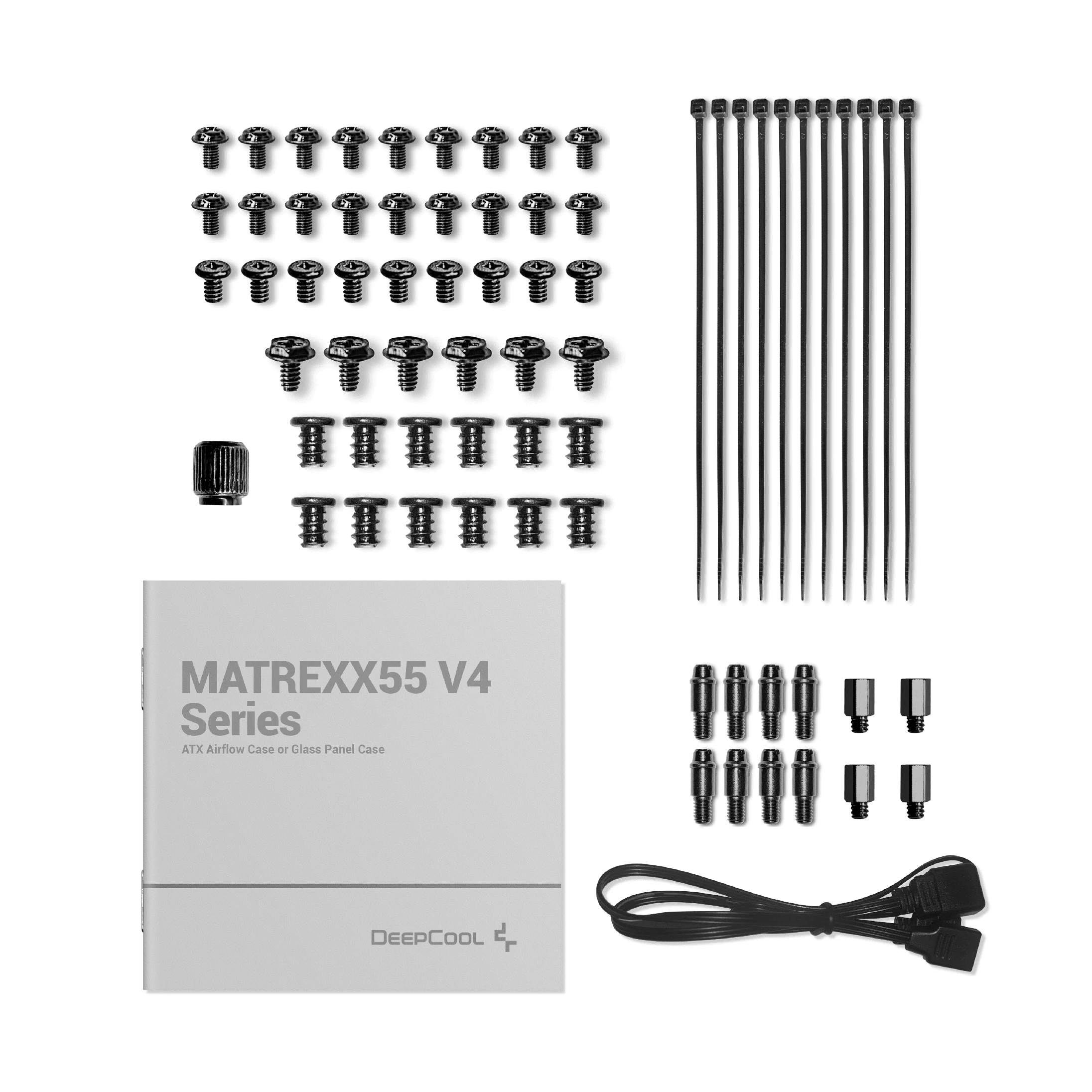 DeepCool ATX - MATREXX 55 MESH V4 C 766168 R-MATREXX55-BCAGA4-G-4 на ...