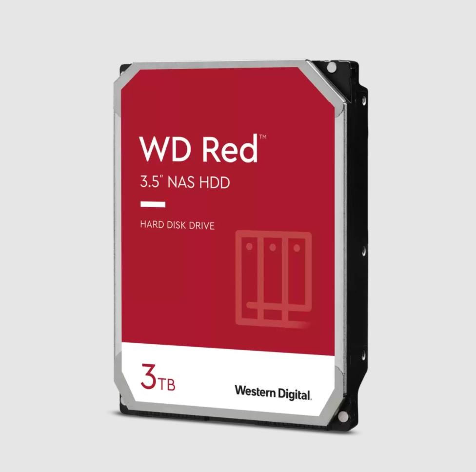 WD RED, 3000 GB, 5400RPM, 256MB, SATA 3, WD30EFAX 192276 WD30EFAX на ...