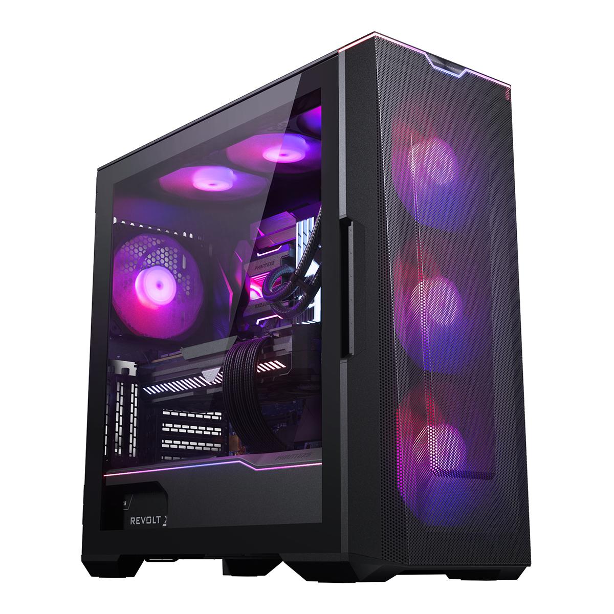 Phanteks G500A TG D-RGB Mid-Tower, Черна 660950 GEPH-154 на топ цена ...