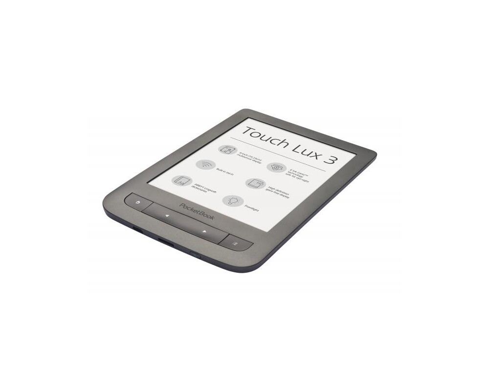 Електронна книга EBOOK ЧЕТЕЦ POCKETBOOK TOUCH LUX 3 PB626(2), 6", СИВ 2