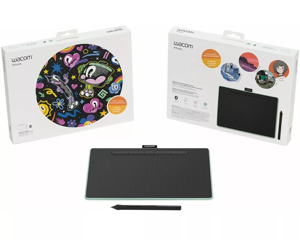 Графичен таблет Intuos Medium Bluetooth Pistachio 4
