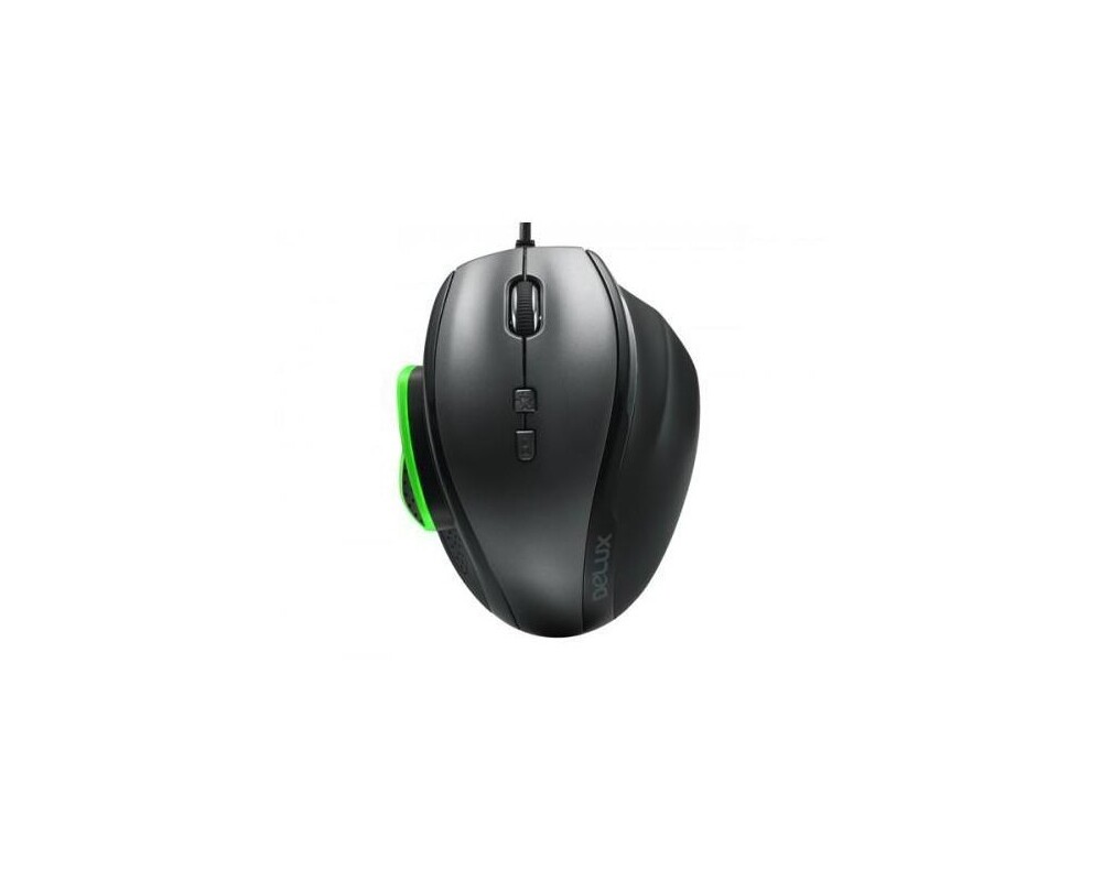 Мишка DELUX DLM-535 Gaming 3000dpi USB Black