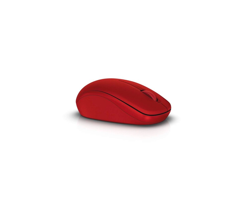 Мишка Dell Wireless Mouse-WM126 - Червена