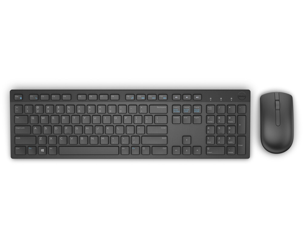 Клавиатура Dell Wireless Keyboard and Mouse-KM636 - US International