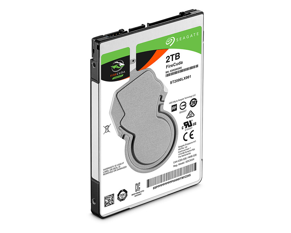 Твърд диск Seagate FireCuda 2TB 5400rpm 128MB SATA3 7mm 2