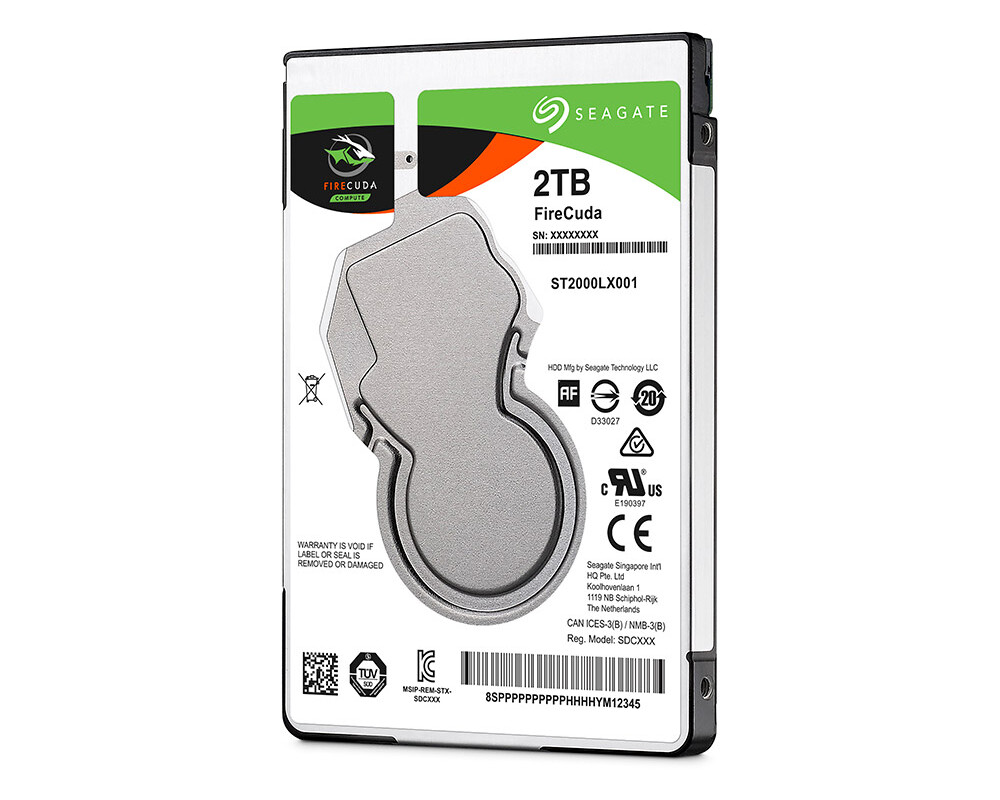 Твърд диск Seagate FireCuda 2TB 5400rpm 128MB SATA3 7mm 3