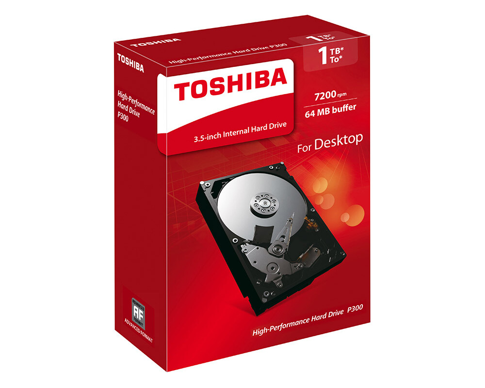Твърд диск 1TB HDD 7200rpm 64MB SATA 3 3