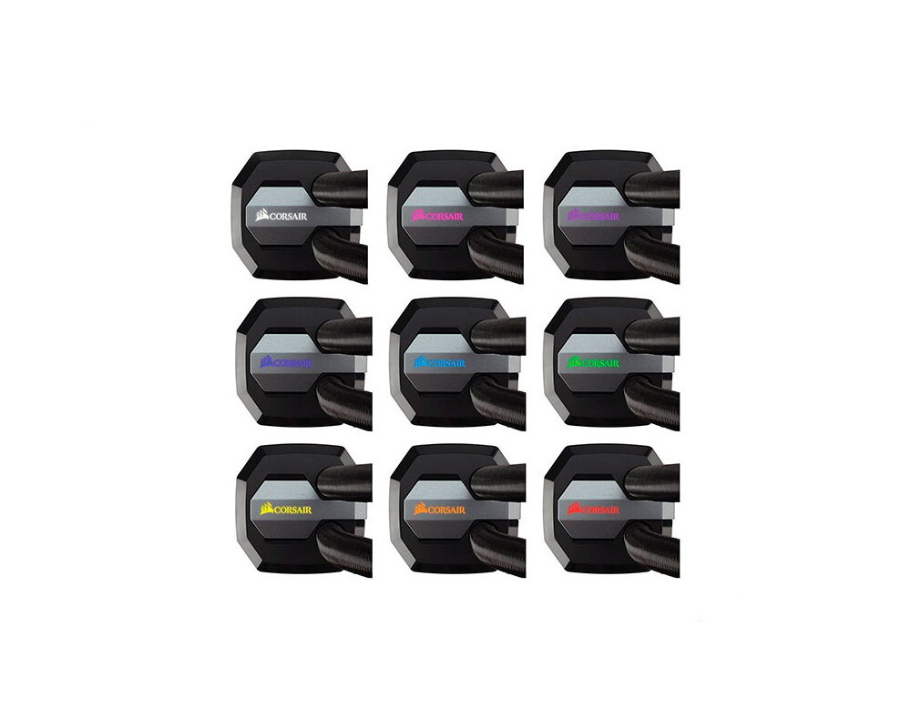 Охладител за процесор CORSAIR Hydro H100i Pro 240mm RGB Liquid CPU Cooler 4