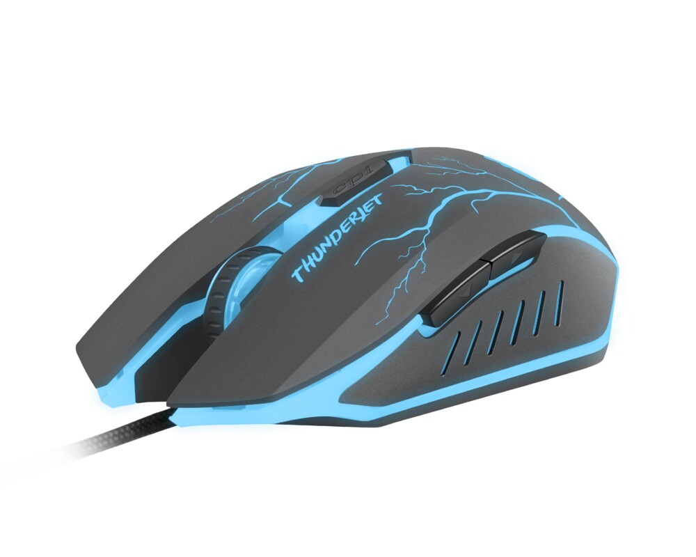 Клавиатура Fury Геймърски комплект Gaming COMBO THUNDERJET 4-in-1 7