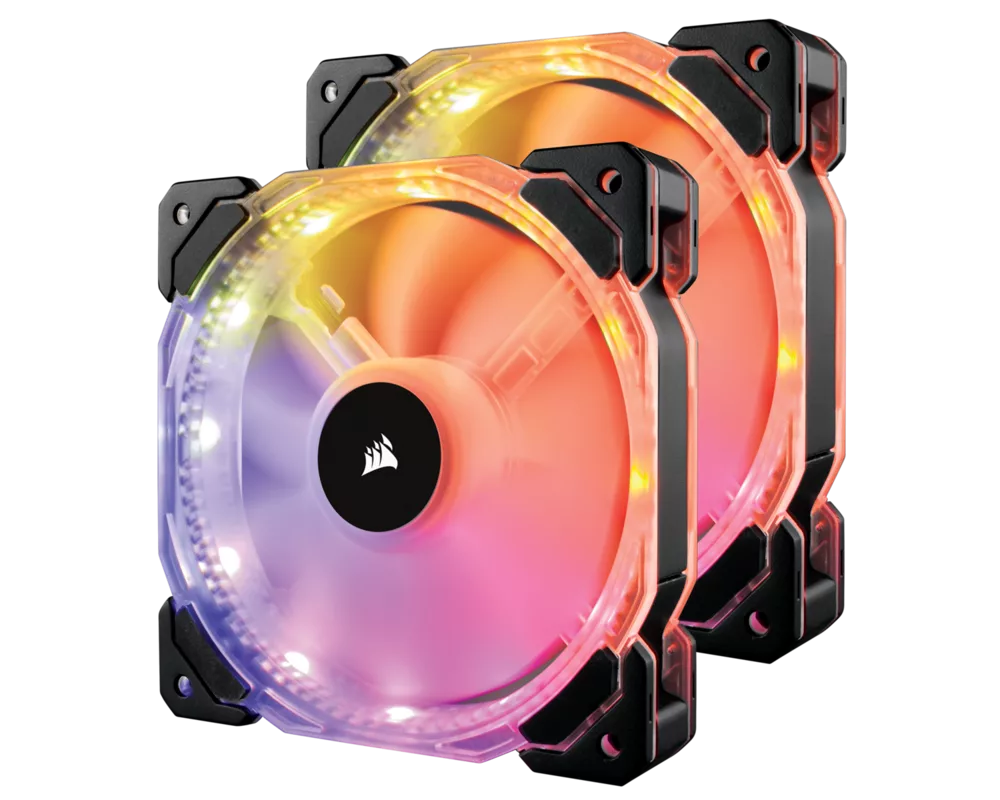 Вентилатор Corsair HD140 RGB LED High Performance 4