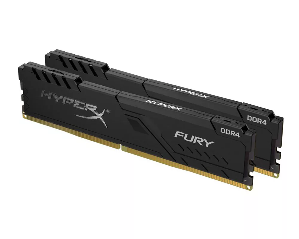 Памет KINGSTON HYPERX FURY 32GB(2X16GB) DDR4 PC4-21300 2666MHZ 2