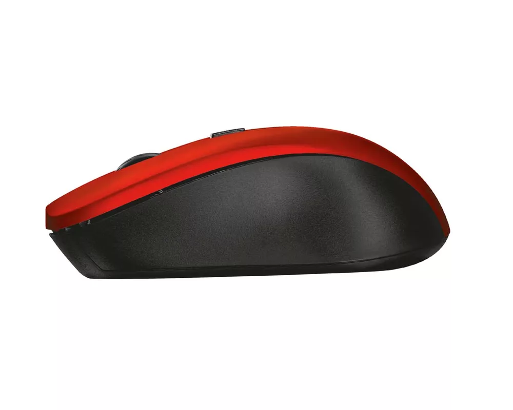 Мишка TRUST Mydo Silent Wireless Mouse RED 3