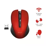 Мишка TRUST Mydo Silent Wireless Mouse RED 4