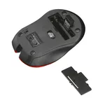 Мишка TRUST Mydo Silent Wireless Mouse RED 5