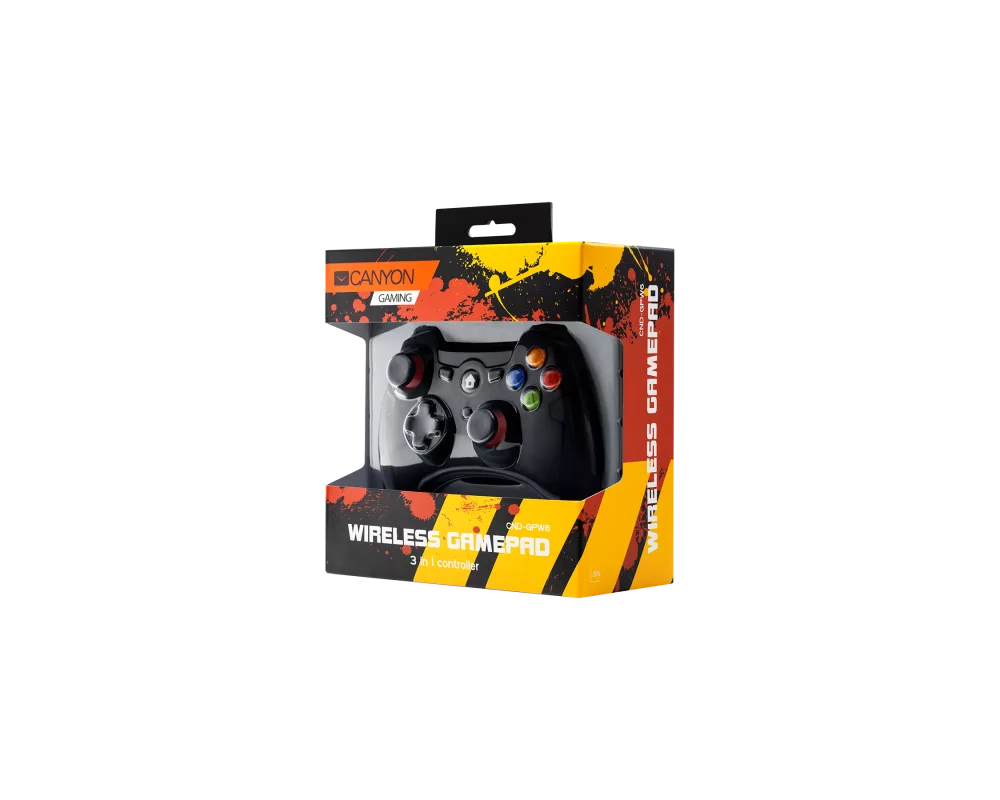 Джойстици и Геймпадове Canyon 2.4G Wireless Controller with Dual Motor 4