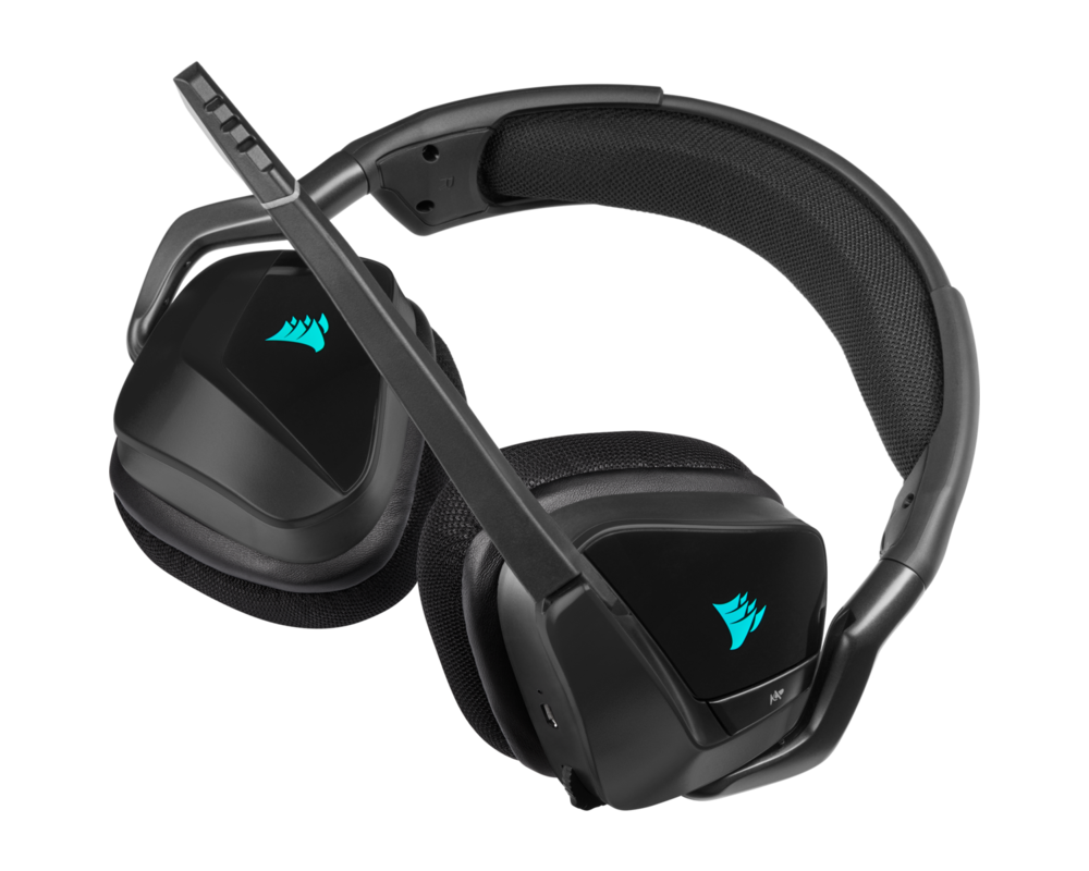 Слушалки Corsair Геймърски слушалки Corsair VOID RGB ELITE Wireless Premium Gaming Headset with Dolby 7.1 6