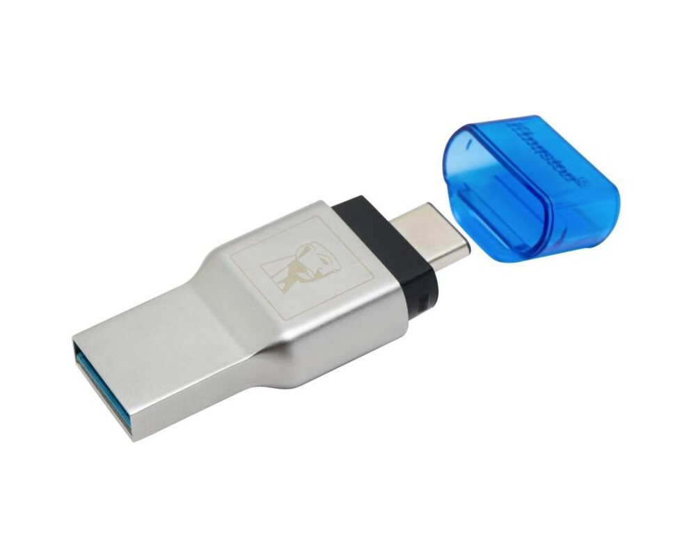 Четец за карти KINGSTON MobileLite Duo 3C, USB 3.1 + Type-C 3
