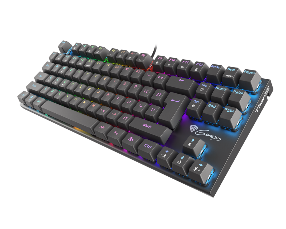 Клавиатура Genesis Mechanical Gaming Keyboard Thor 300 TKL RGB US Layout 2