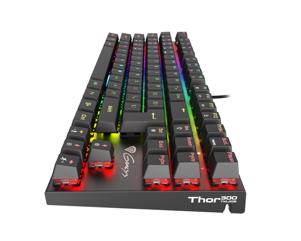 Клавиатура Genesis Mechanical Gaming Keyboard Thor 300 TKL RGB US Layout 4