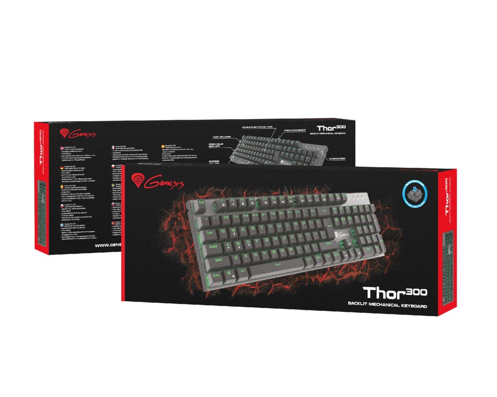 Клавиатура Genesis Mechanical Gaming Keyboard Thor 300 5
