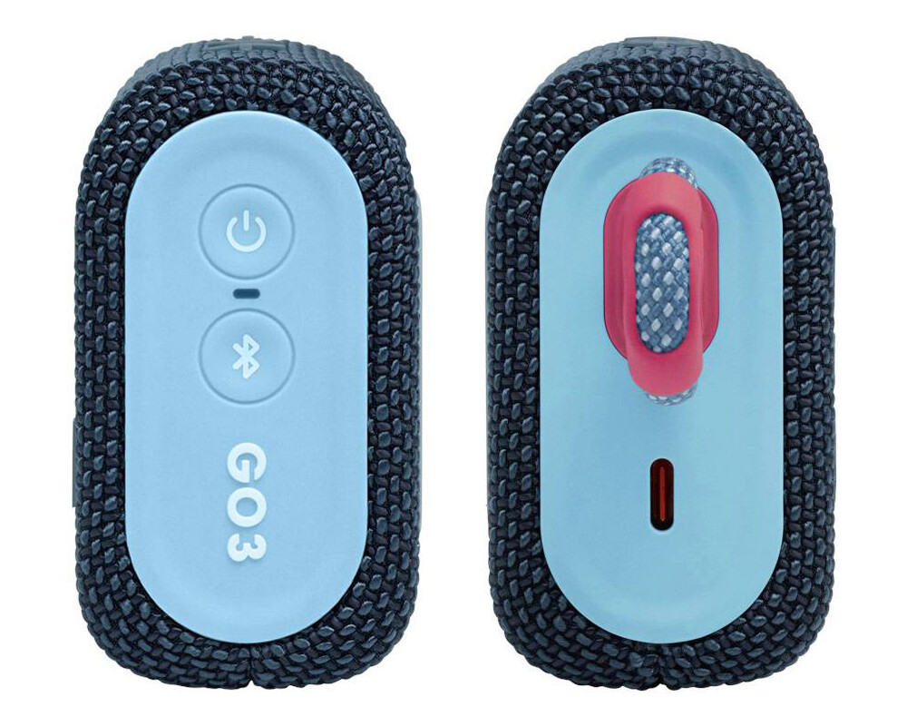Тонколони JBL GO 3 BLUP Portable Waterproof Speaker 4
