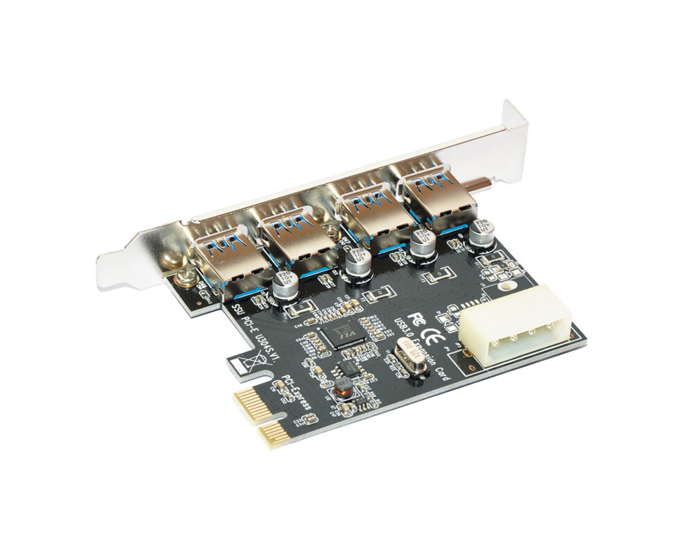 Контролер Makki PCI-E card 4 x USB3.0 port 2