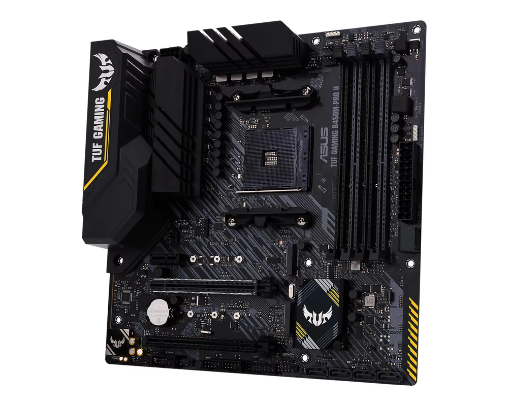 Дънна платка ASUS TUF GAMING B450M-PRO II 3