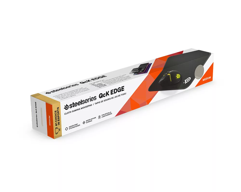Пад за мишка SteelSeries QcK Edge Medium 3