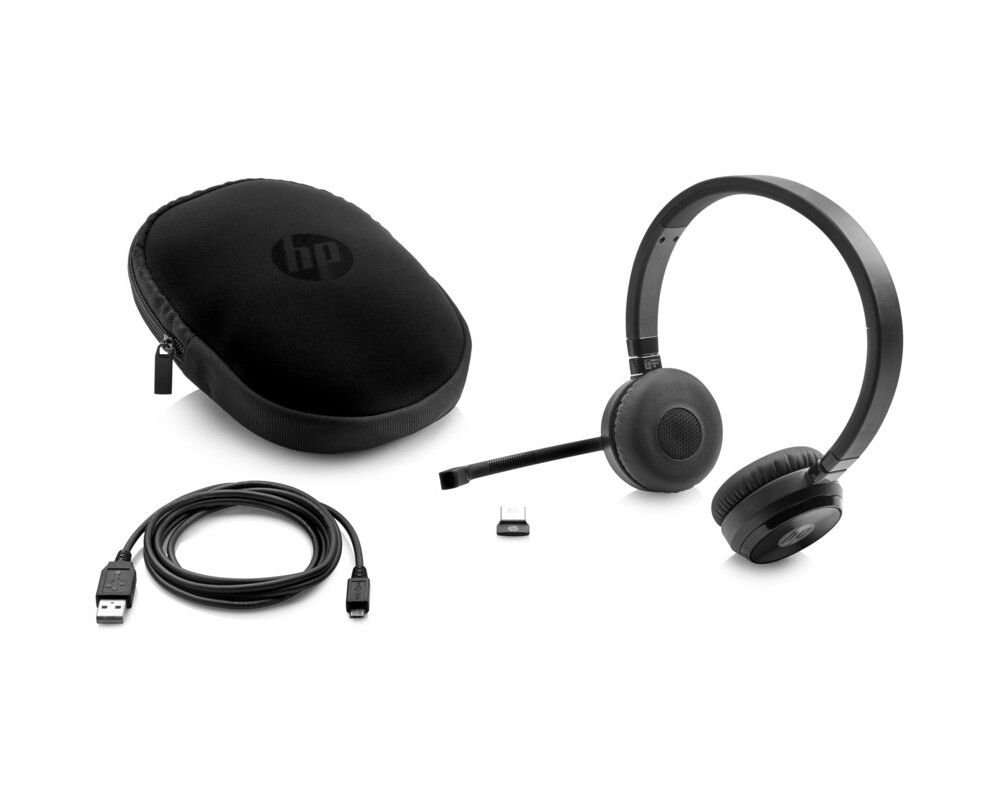 Слушалки HP Unified Communications Wireless Duo Headset 3