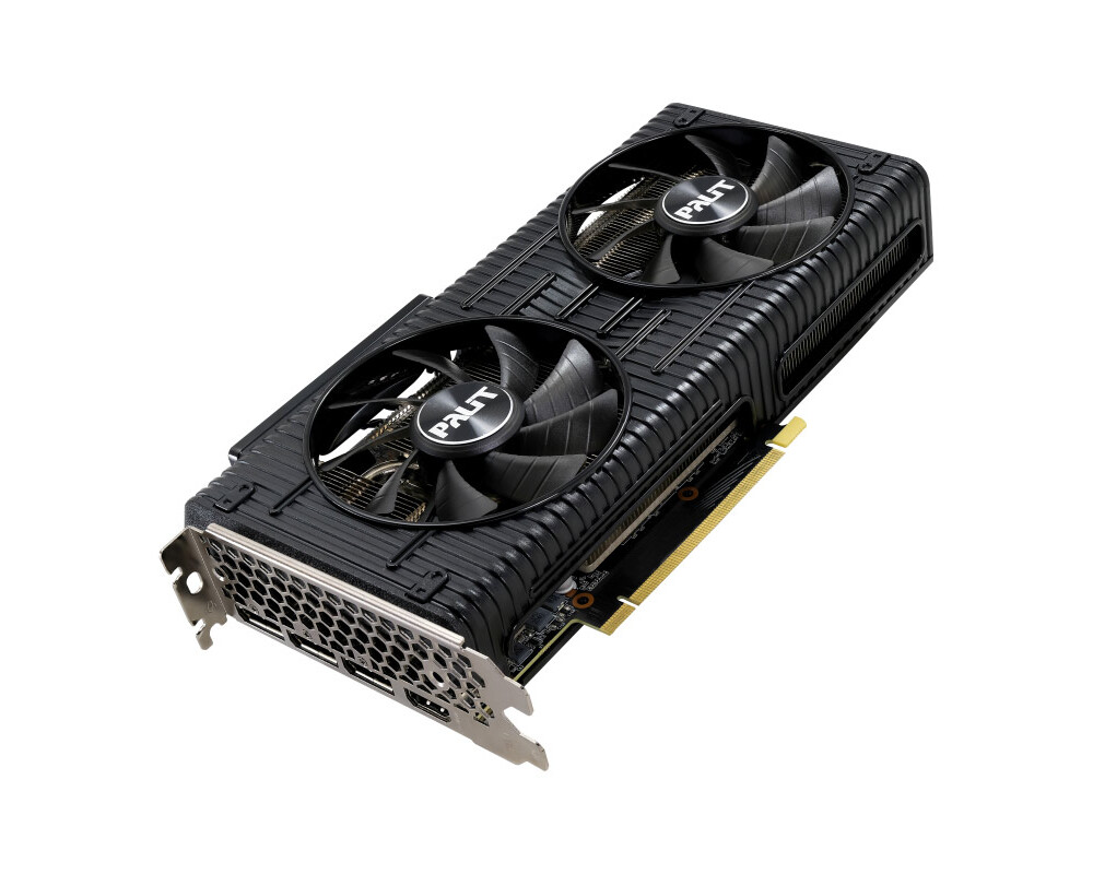 Видеокарта Palit GeForce RTX 3050 Dual 8GB GDDR6 4