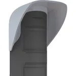 <span>Smart Home</span> Сенник AJAX Hood за MotionProtect Outdoor <span class='catalog-num-in-name'>AJAX-HOOD</span> - 