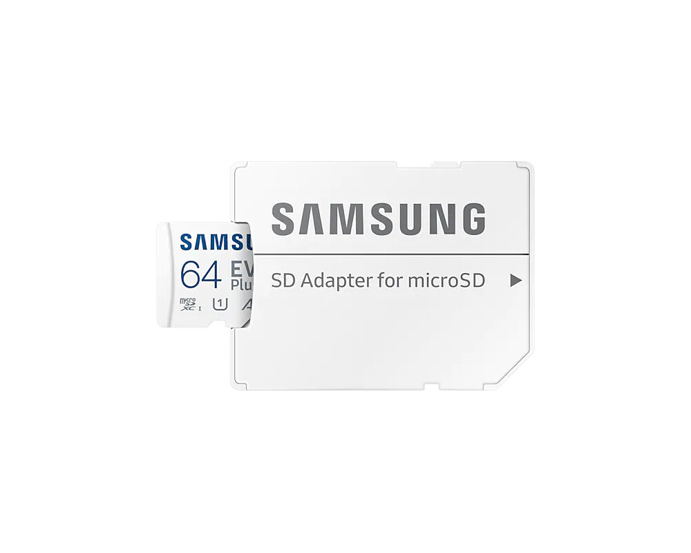 Флаш карта Samsung 64GB micro SD Card EVO Plus with Adapter 2
