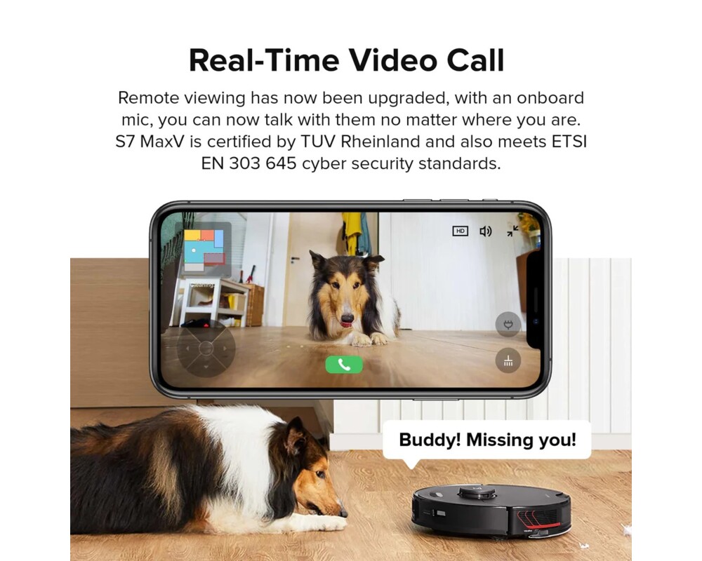 Смарт прахосмукачка Xiaomi Roborock S7 MaxV Plus 4